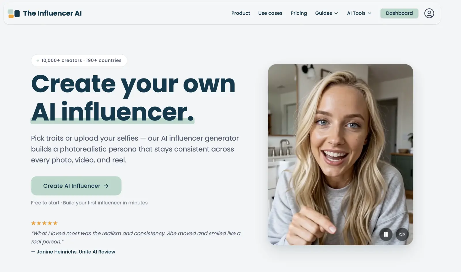 The Influencer AI screenshot 1 of 3