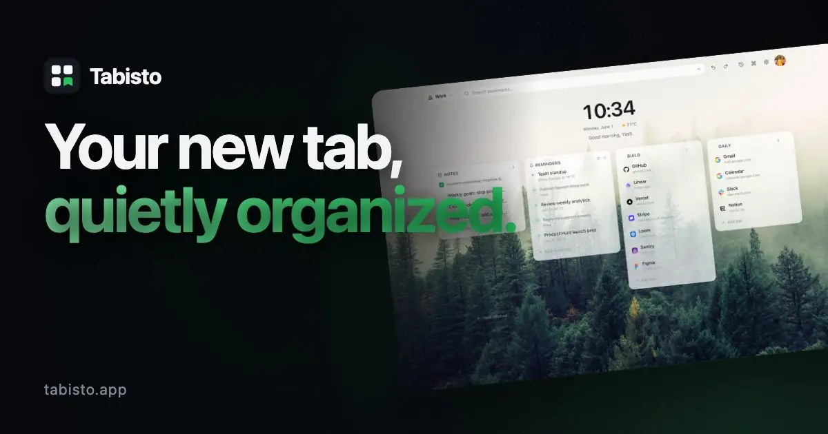Tabisto screenshot 1 of 2